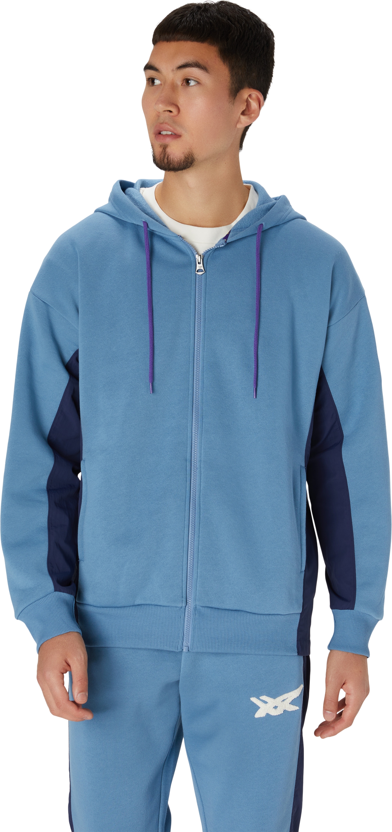 ASICS FRENCH TERRY FULL SLEEVES PLAIN SWEATSHIRT in Standard