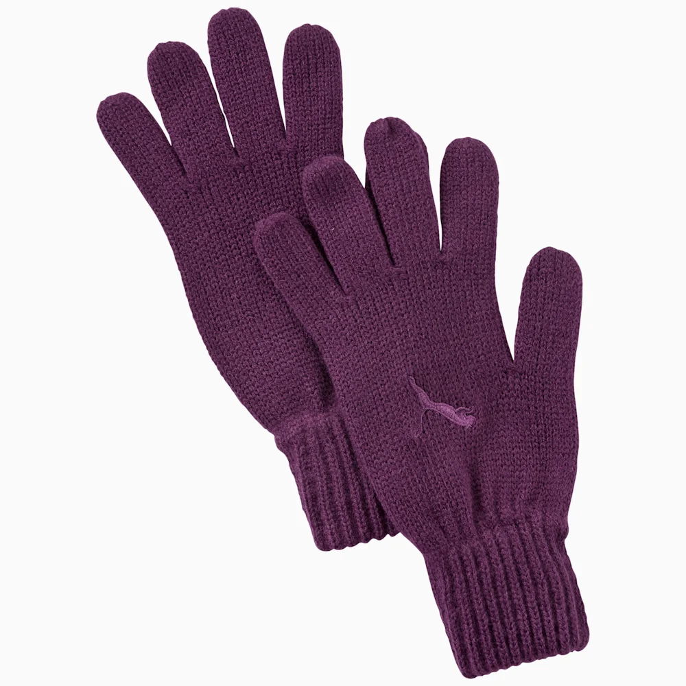 PUMA FUNDAMENTALS KNIT GLOVES ITALI in Standard