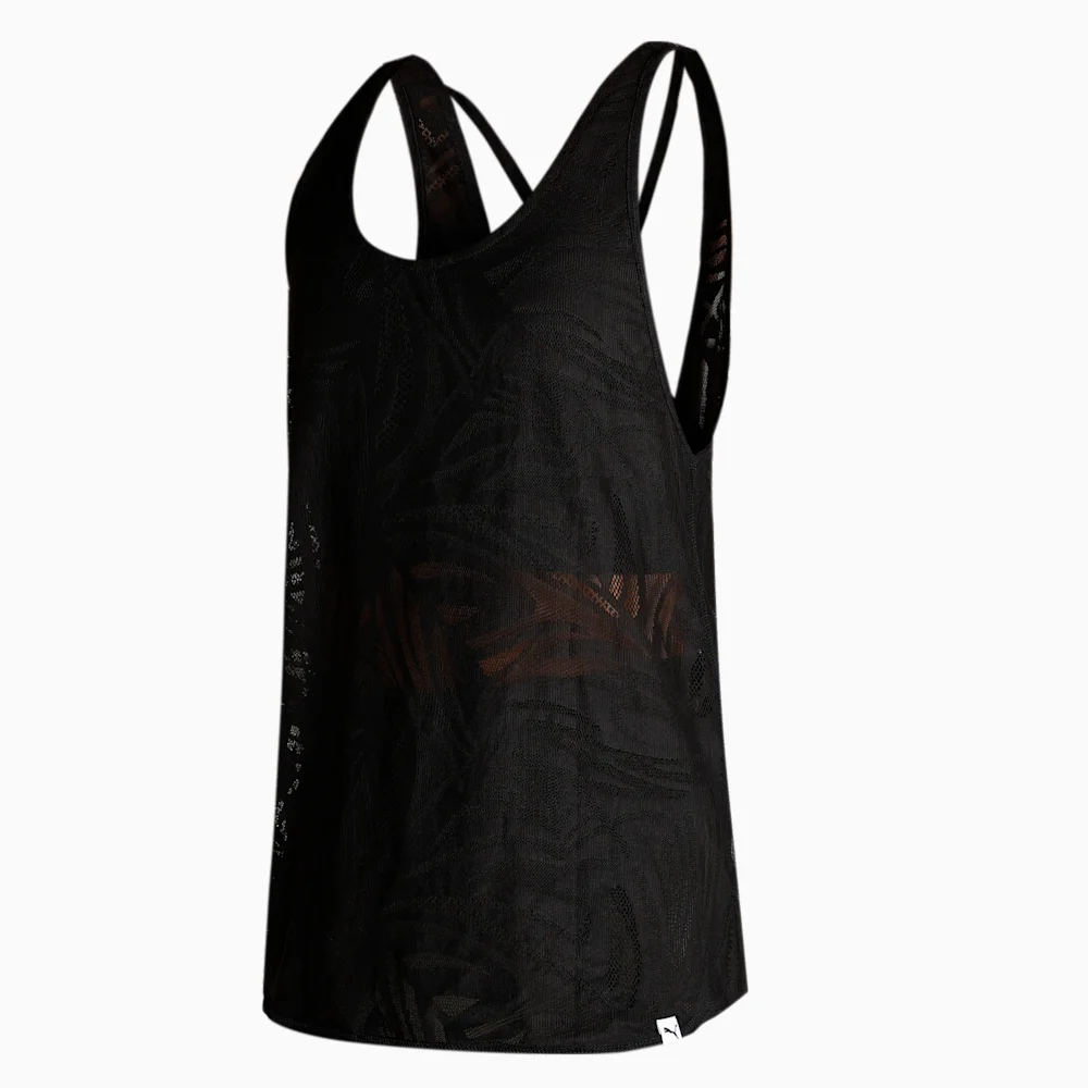 PUMA GYM LOOSE TOP (LAYERING) in BLACK