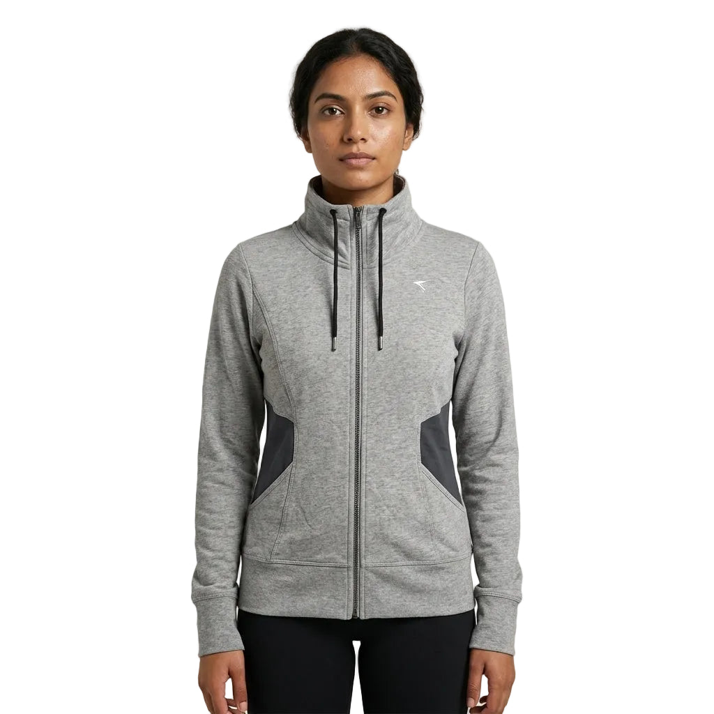 PUMA STUDIO SWEAT JACKET I BLACK-LI in Standard