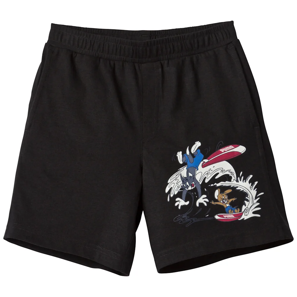 PUMA STYLE TOM&JERRY SHORTS B in BLACK