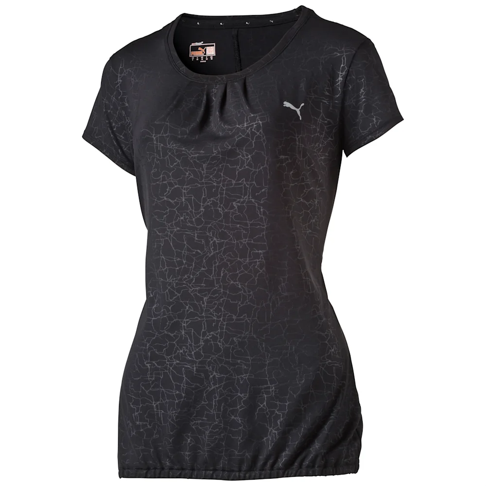 PUMA WT CLASH BUBBLE TEE in BLACK