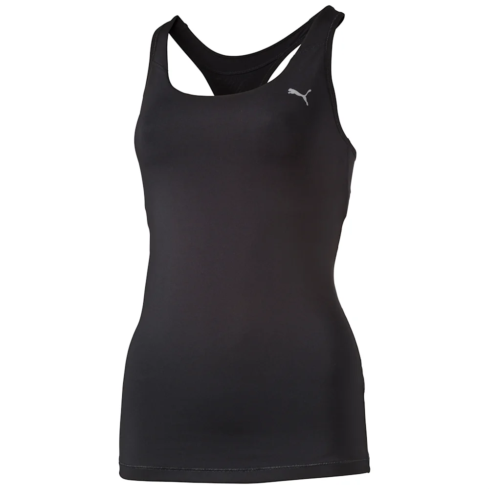 PUMA WT ESSENTIAL RB TANK TOP in BLACK