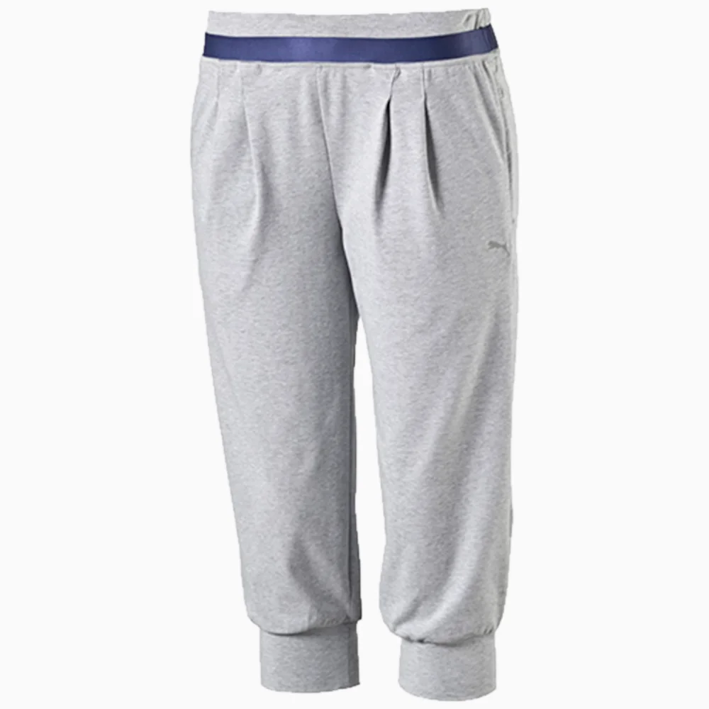 PUMA ST SWEAT 3 4 PANT LIGHT GRAY H in Standard