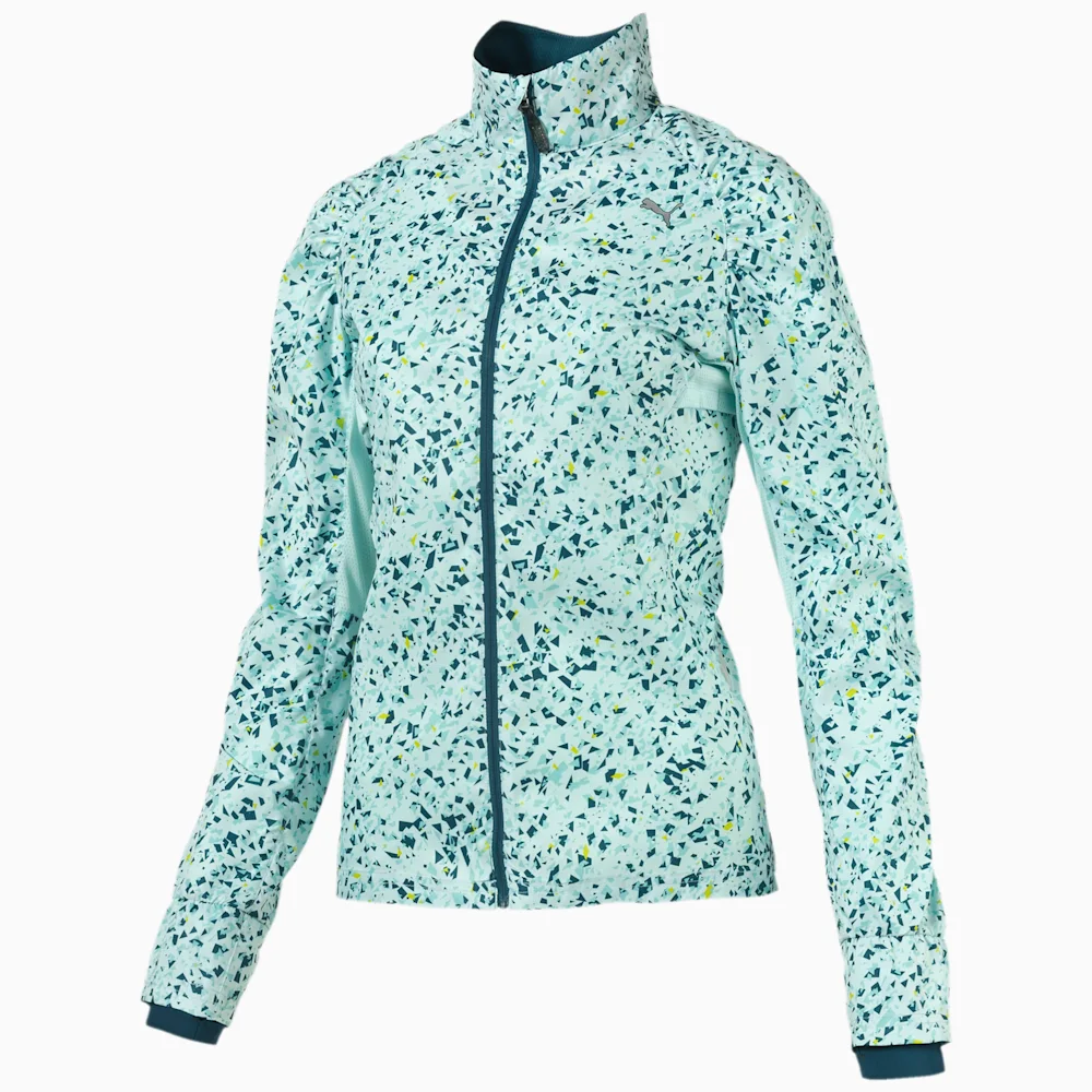 PUMA GRAPHIC WOVEN JACKET W CLEARWA in Standard