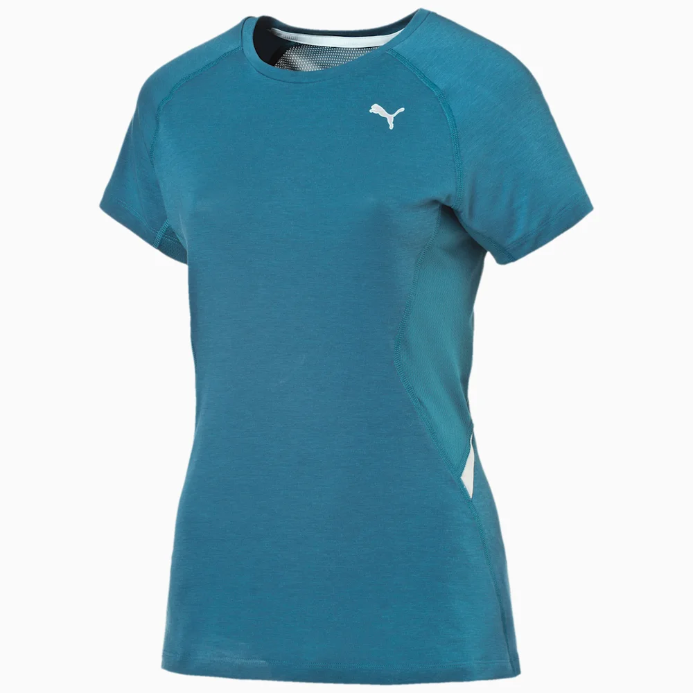 PUMA SS TEE W BLUE CORAL in Standard