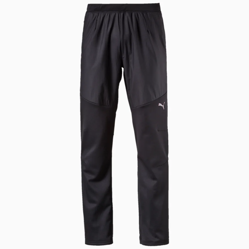 PUMA WARM TECH FLEECE WR PANT in BLACK