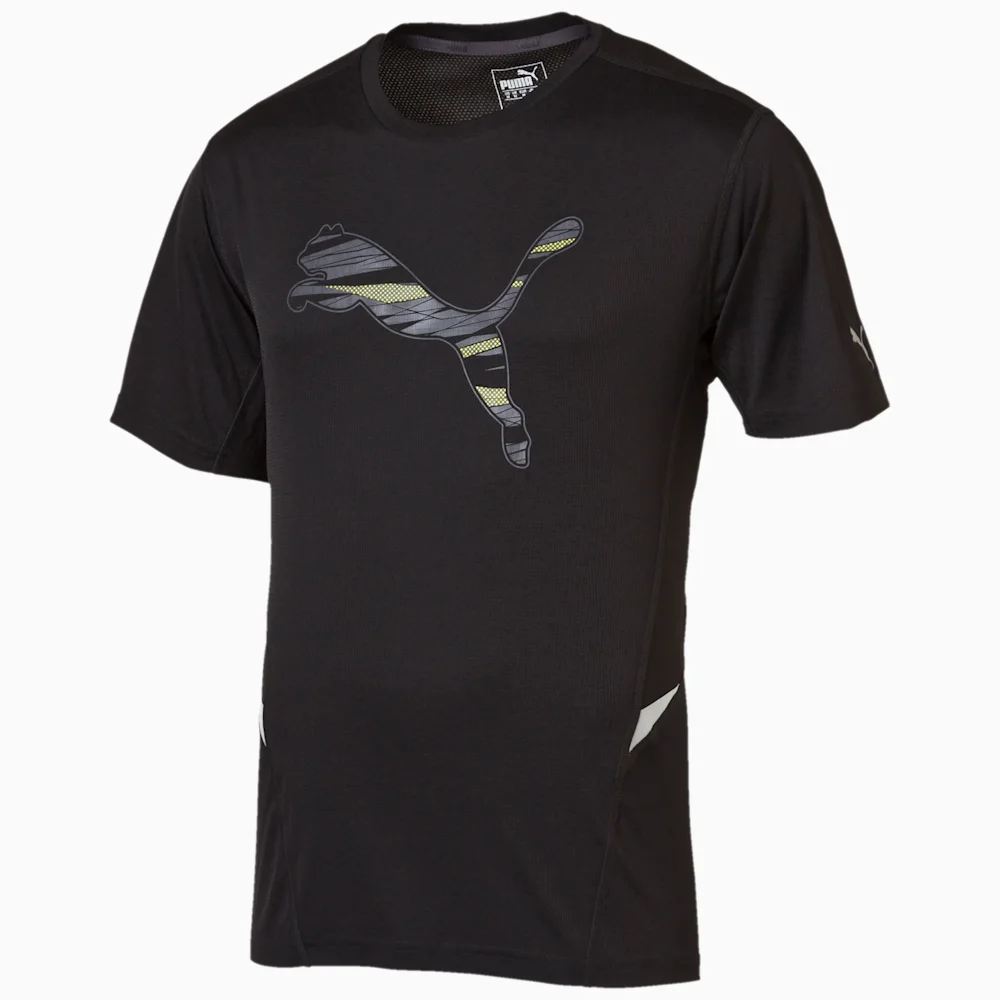 PUMA CAT S S TEE in BLACK