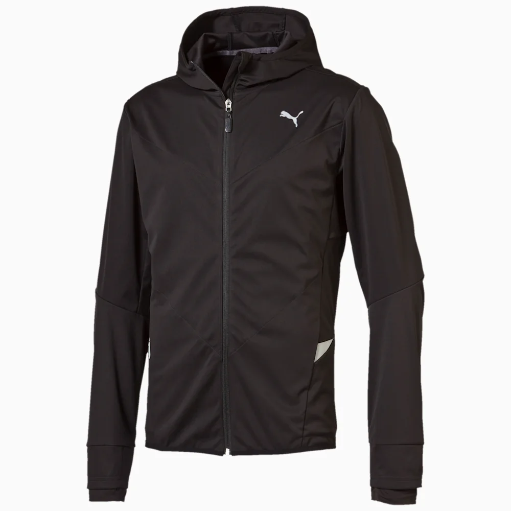 PUMA PWRWARM SOFTSHELL JKT in BLACK
