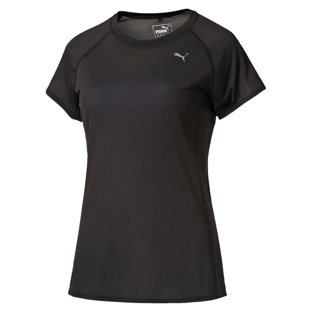 PUMA PE_RUNNING_S S TEE W in BLACK