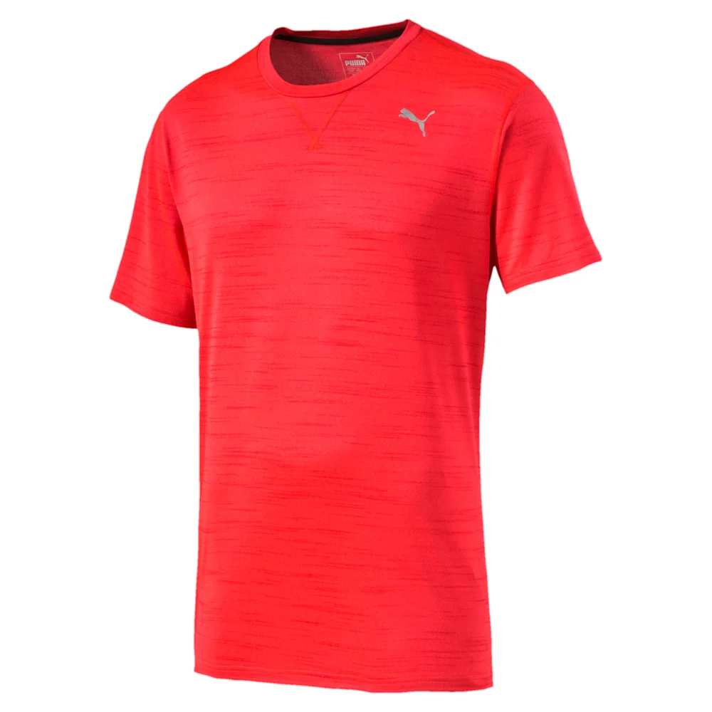 PUMA REBEL-RUN S S TEE RED BLAST HE in Standard