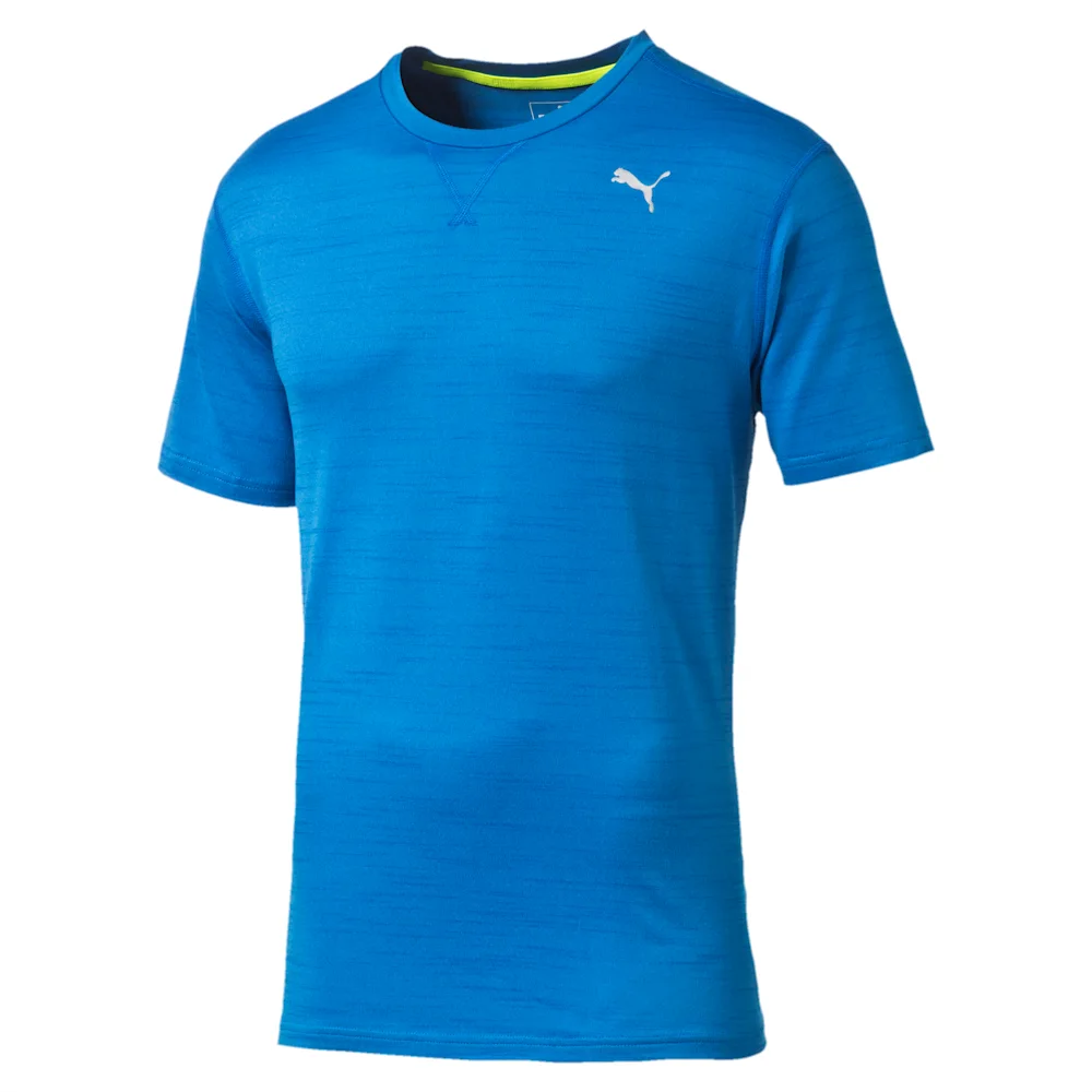 PUMA REBEL-RUN S S TEE ELECTRIC BLU in Standard
