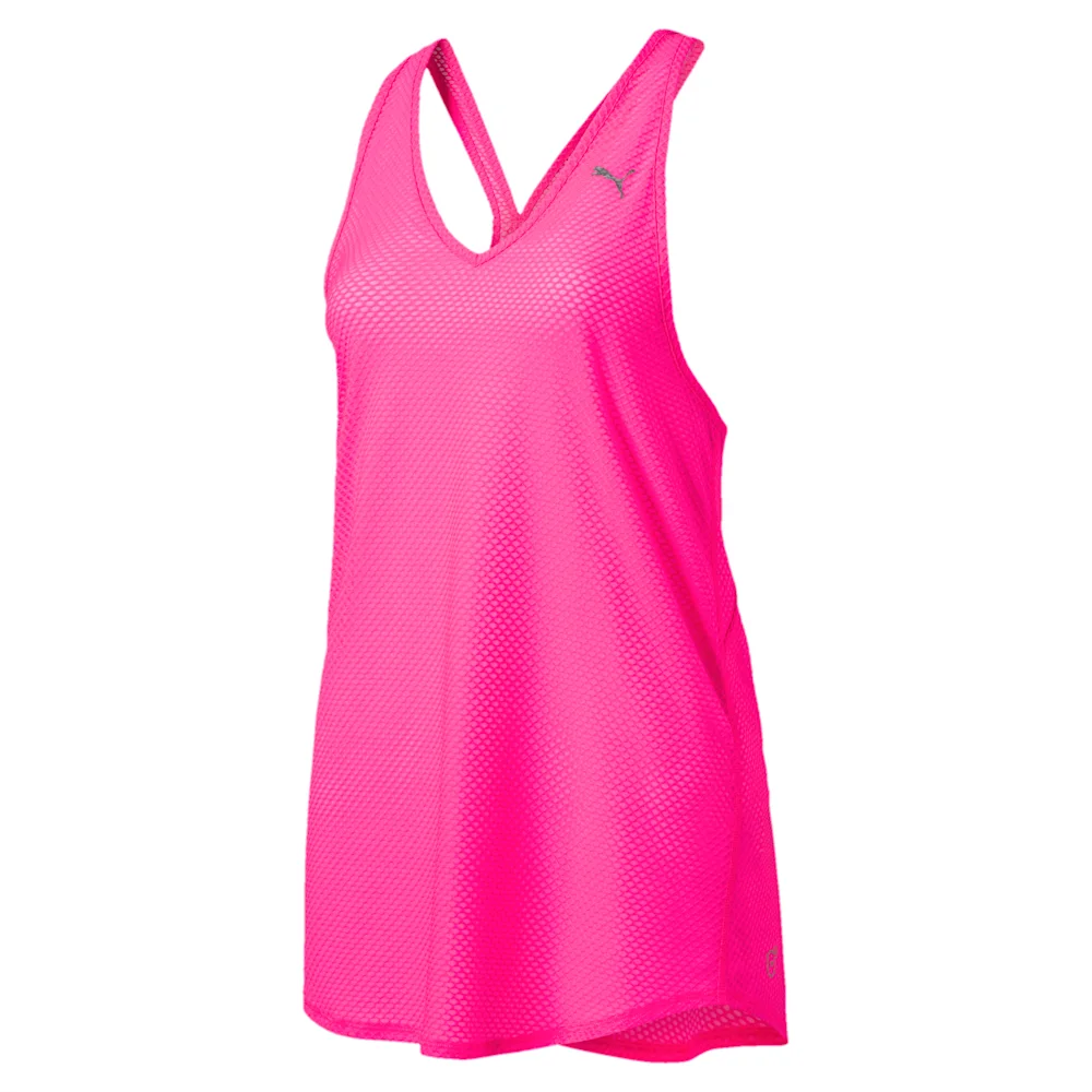 PUMA IT UP LAYER TANK KNOCKOUT in PINK