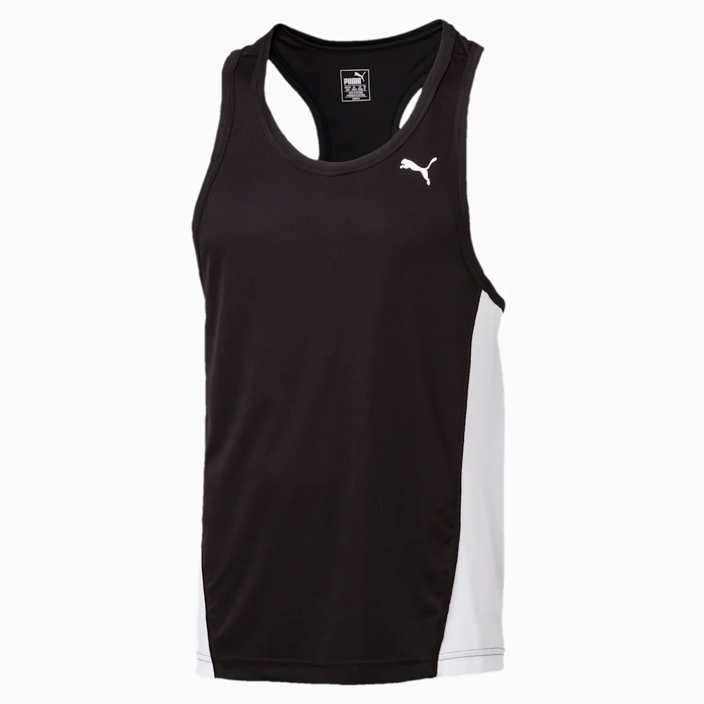 PUMA CROSS THE LINE SINGLET BLACK- W in Standard