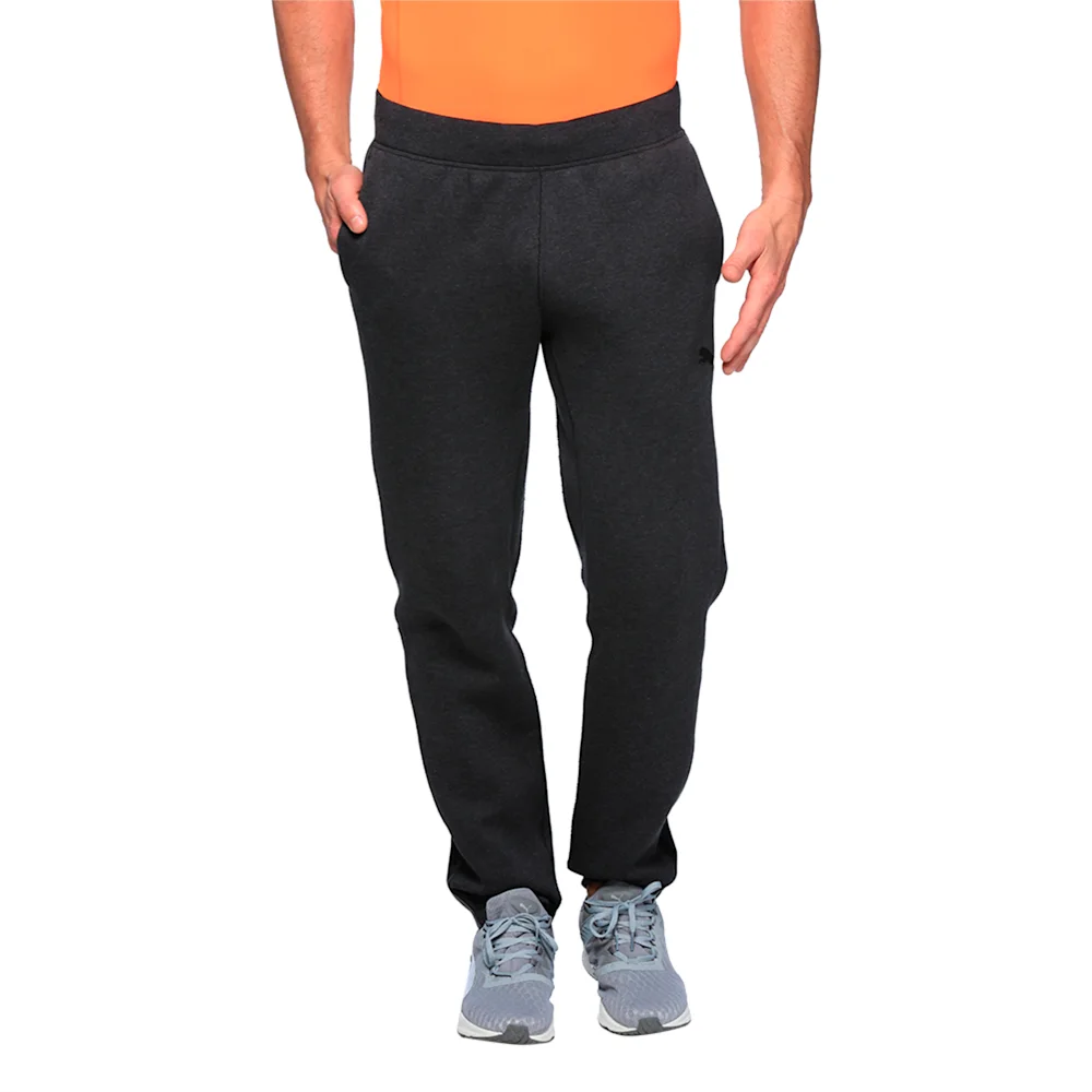 PUMA POWER TAPERED PANT DARK GRAY HEATHER in Standard