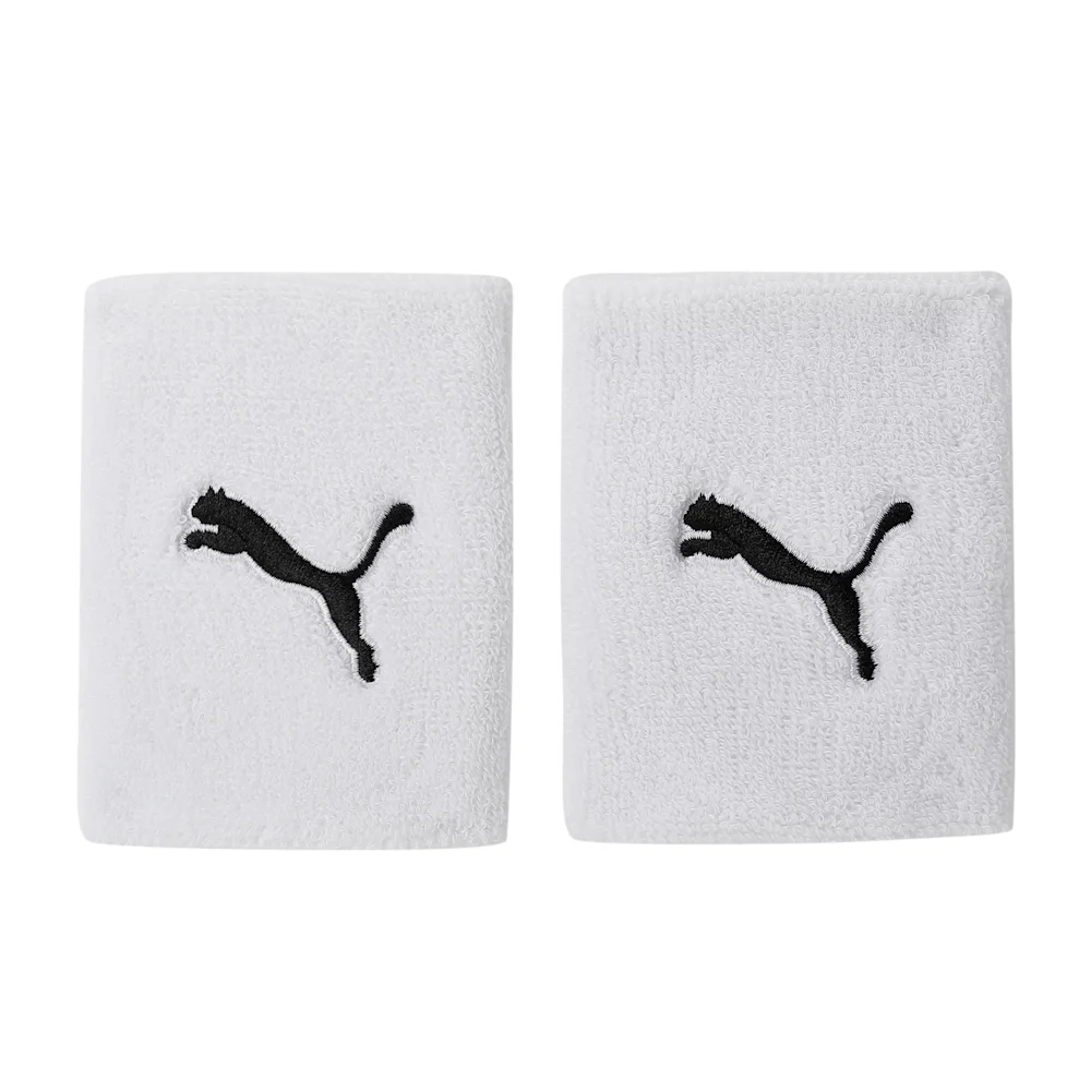 PUMA TEAM LONG WRISTBAND in WHITE