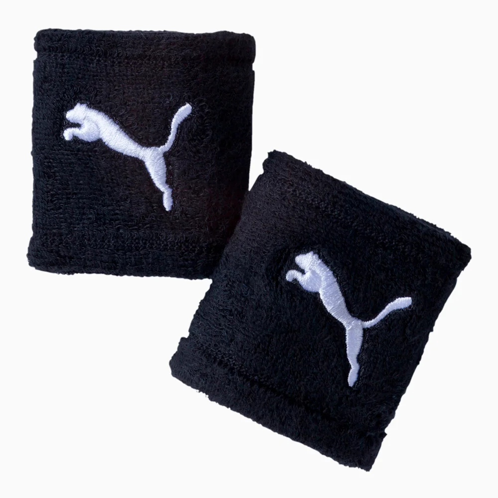 PUMA WRISTBAND BLACK-WHITE in Standard