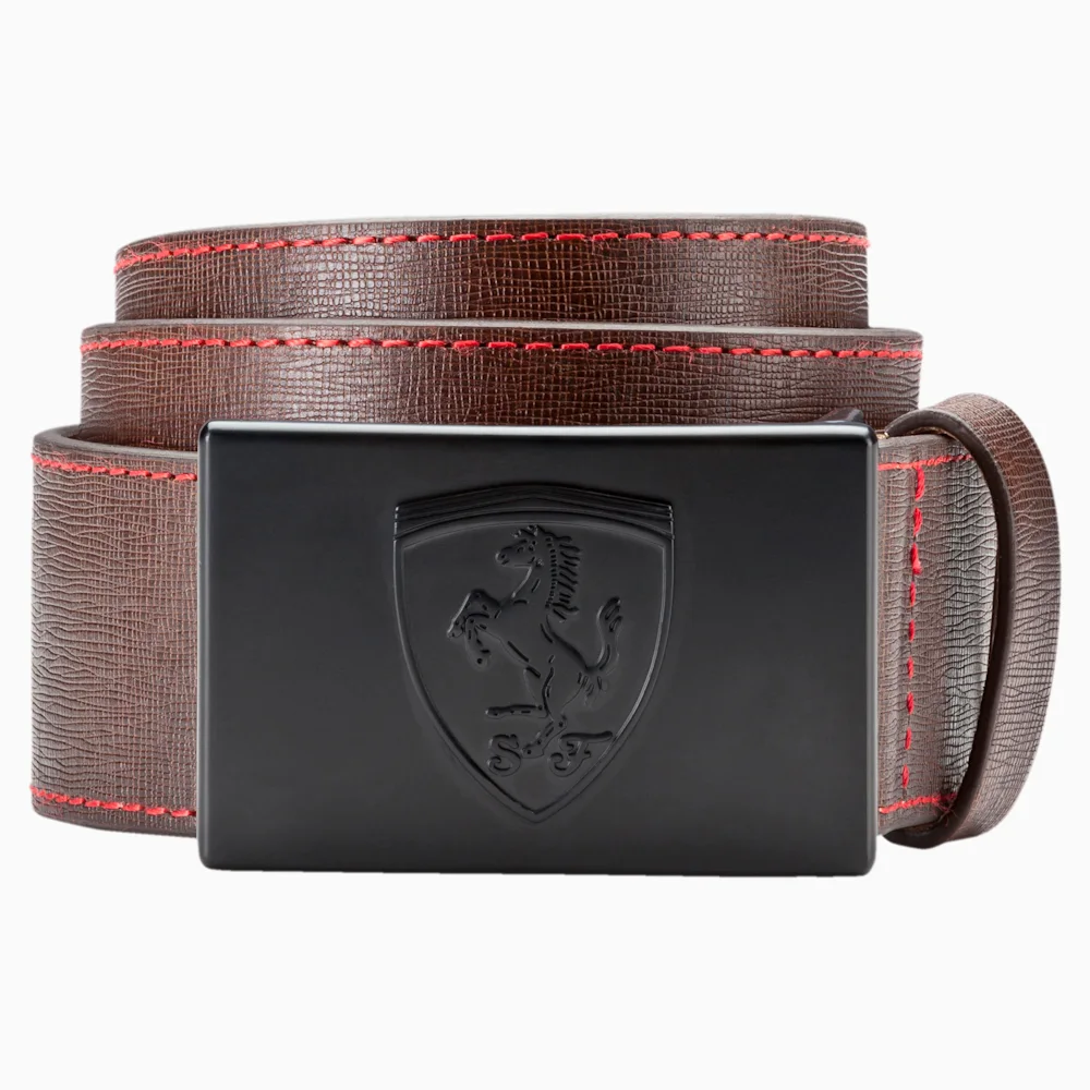 PUMA FERRARILSLEATHERBELTCHESTN in Standard