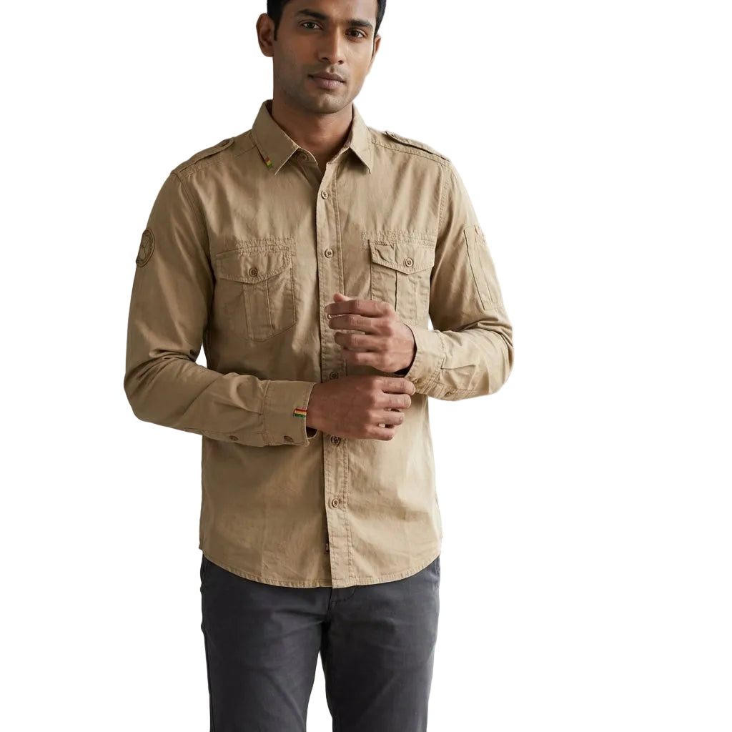 PUMA L/S SHIRT KELP in Standard