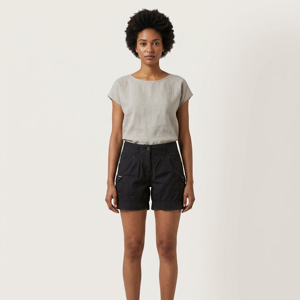 PUMA WMS BEACH WALKSHORTS in BLACK