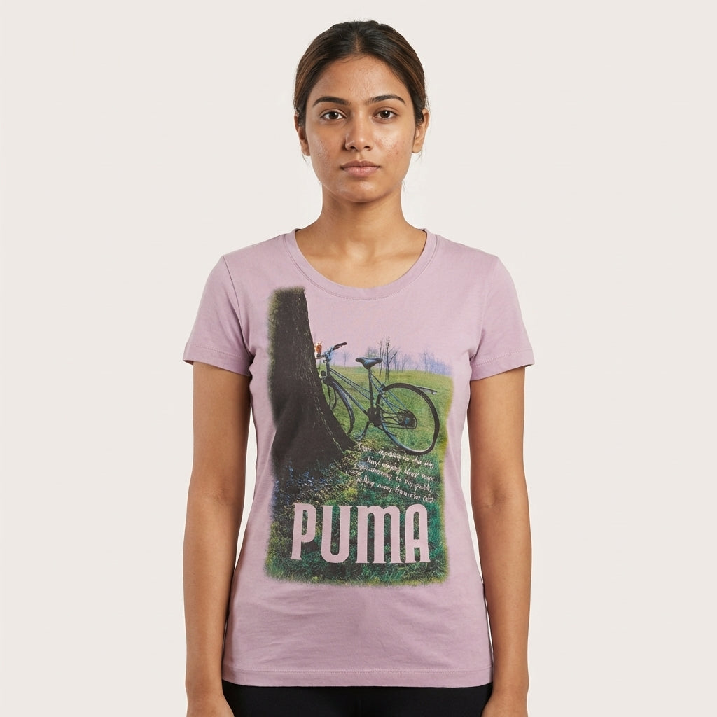 PUMA MLS TWIST TEE LAVENDULA in Standard