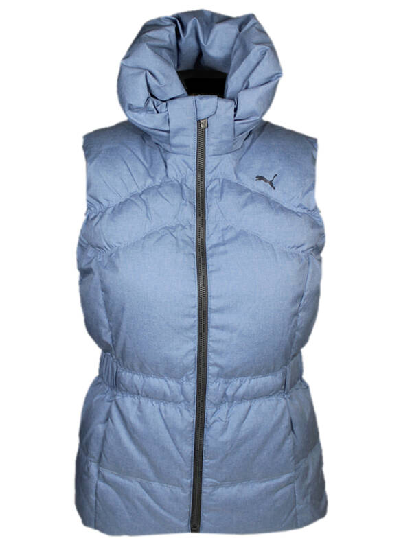 PUMA WMS RIME DOWN VEST FOREVER BLU in Standard