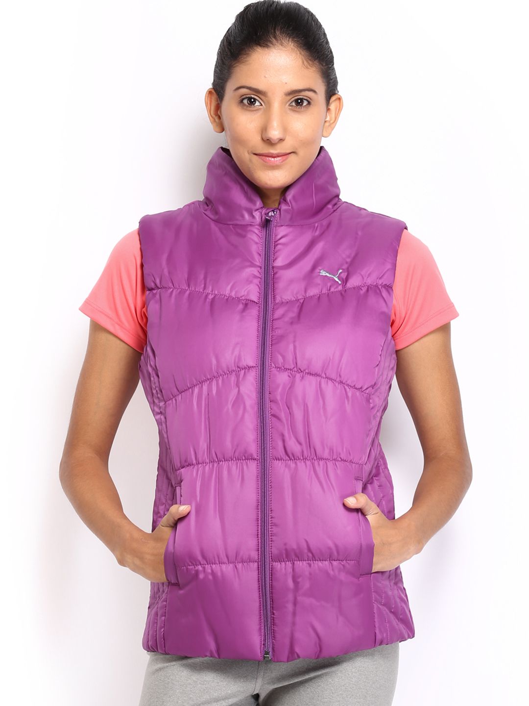 PUMA WMS RIME DOWN VEST ITALIAN PLU in Standard