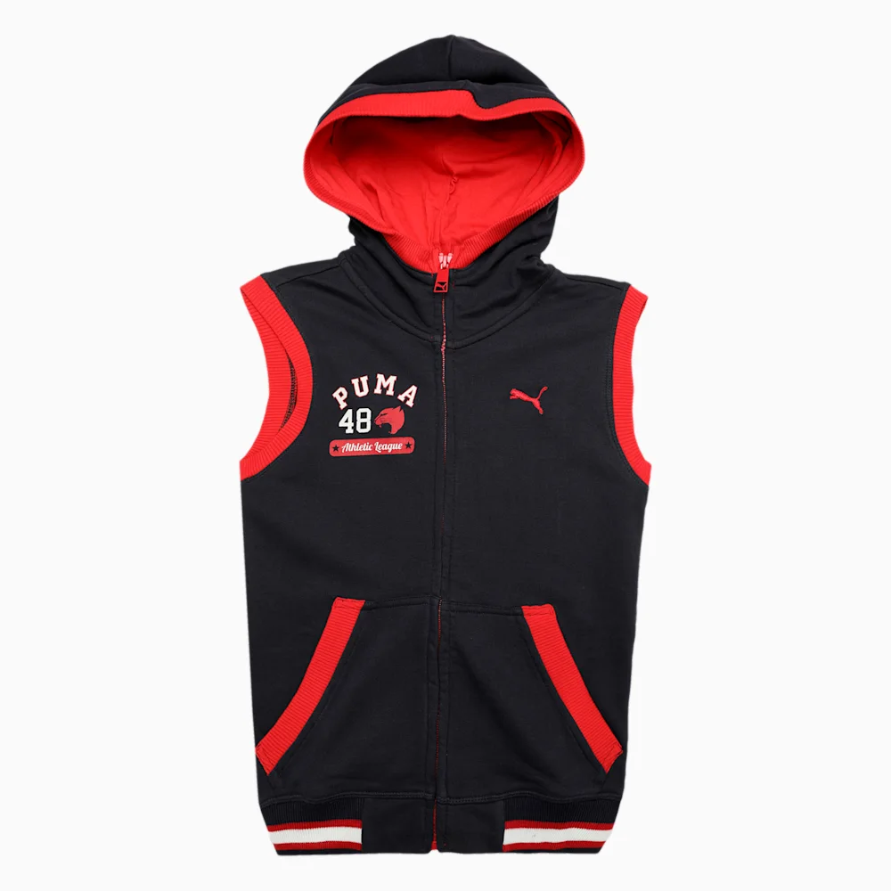 PUMA SLEEVELESS SWEAT JKT NEW in Standard