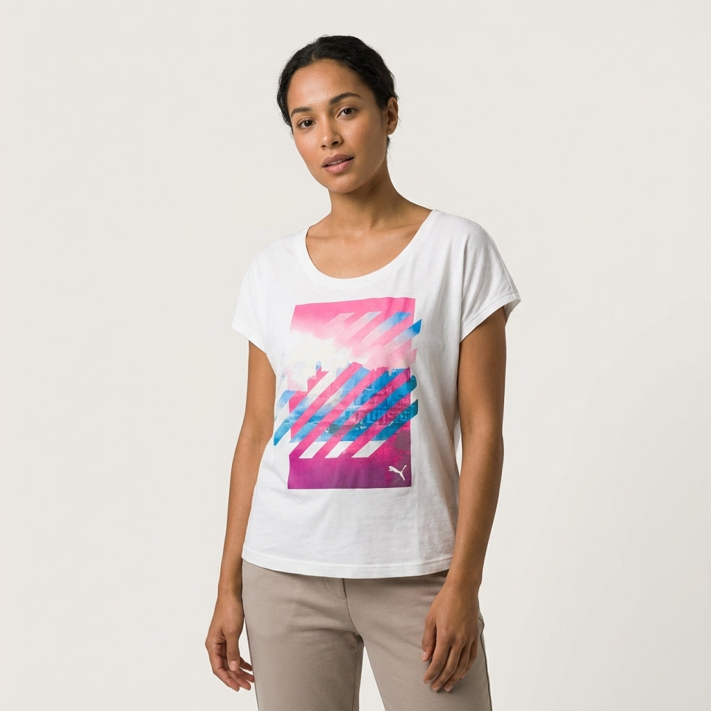 PUMA TEE WHITE in Standard
