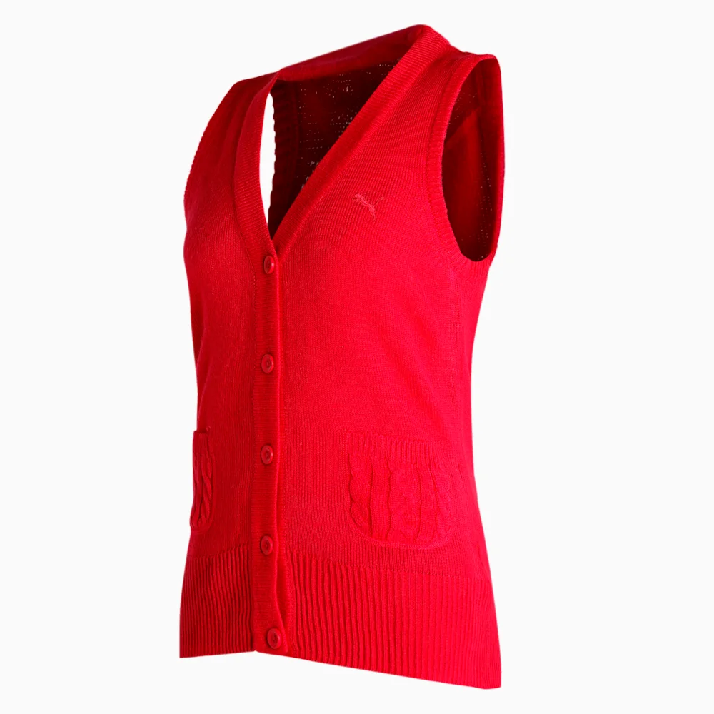 PUMA WNS KNITTED VEST 2 VIRTUAL PIN in Standard