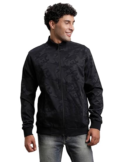 PUMA INCYCLE CAMO TRACK JACKET BLAC in Standard