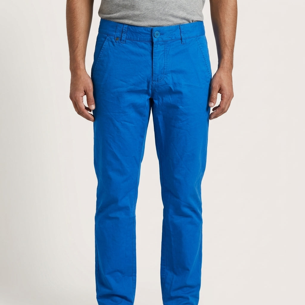 PUMA WOVEN PANTS VICTORIA in BLUE