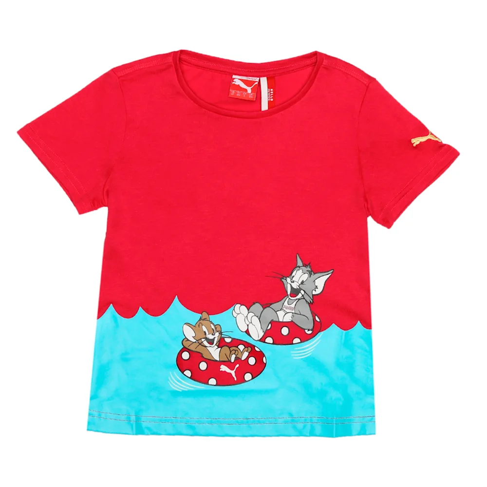 PUMA WAVE TEE BARBERRY in Standard