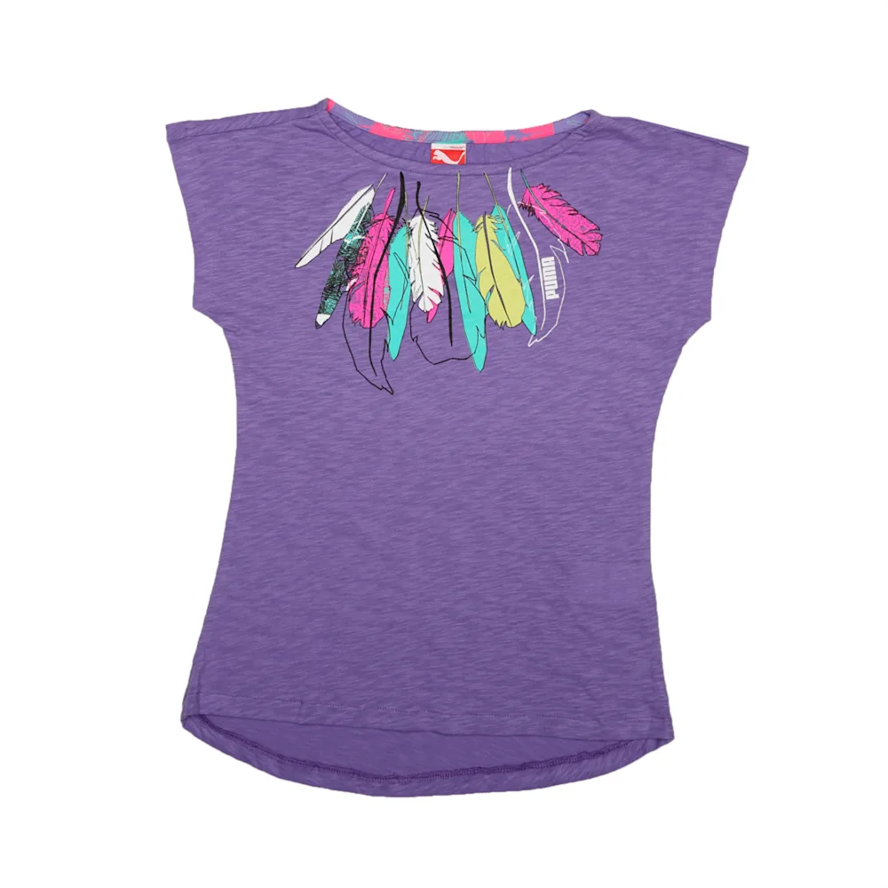 PUMA TREND TEE DAHLIA in PURPLE