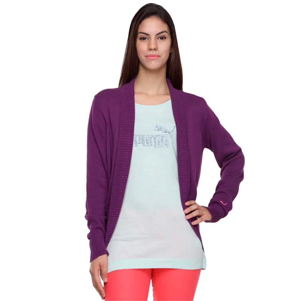 PUMA CARDIGAN PLUM in Standard