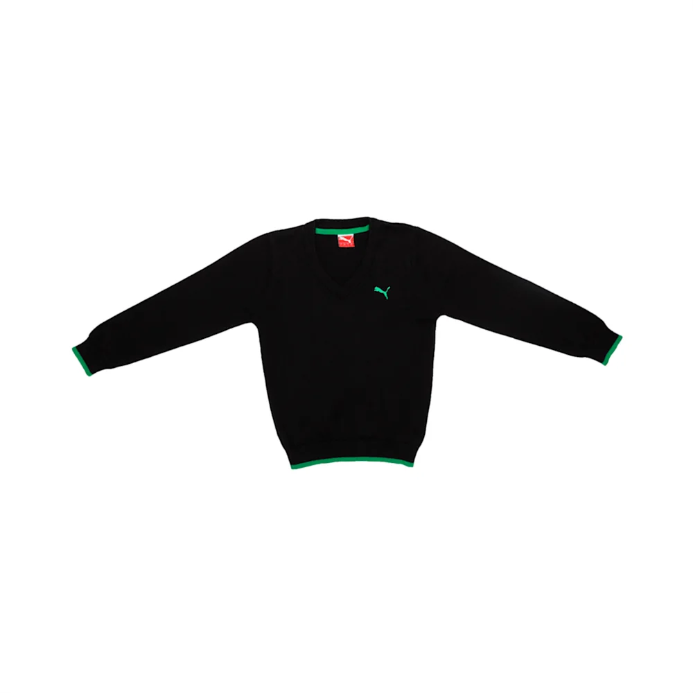 PUMA SOLID SWEATER in BLACK