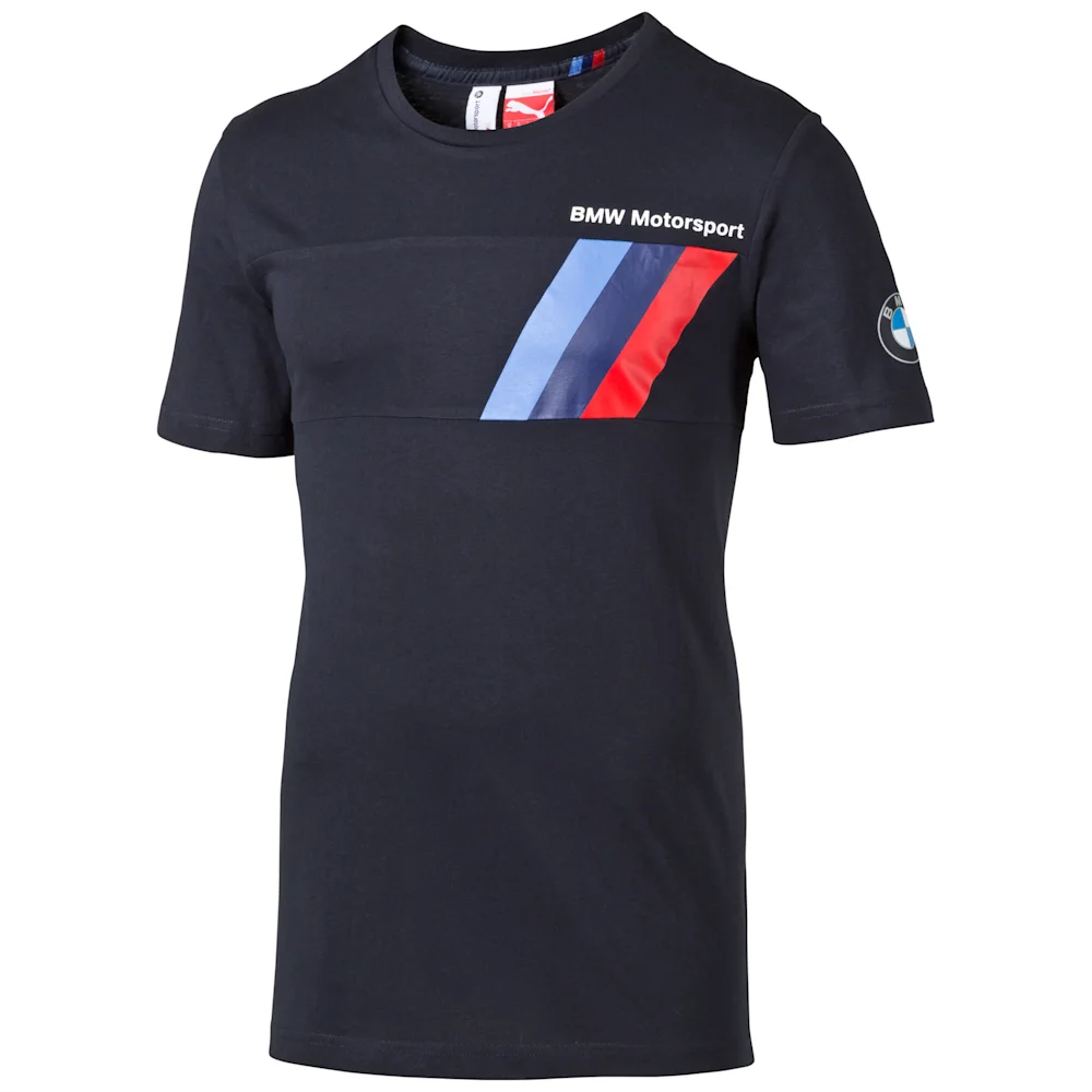 PUMA BMW MSP LOGO TEE BMW TEAM in BLUE