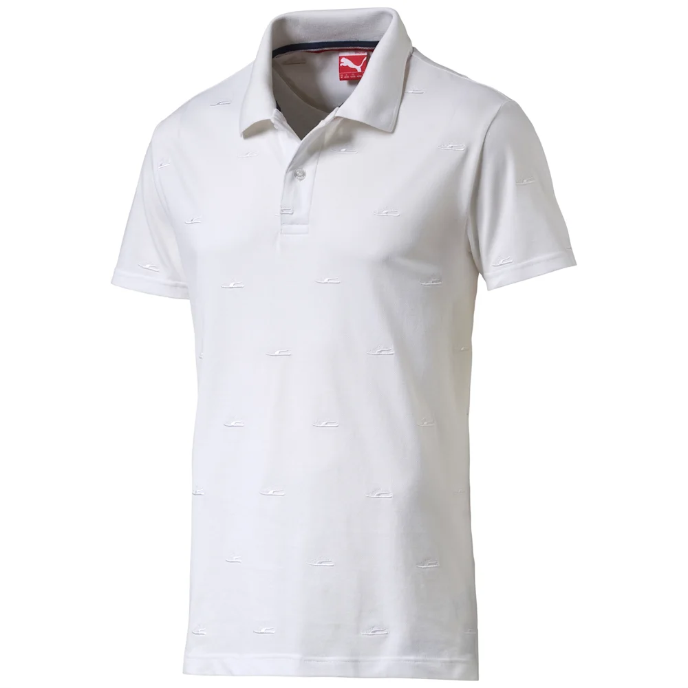 PUMA TENNIS POLO in WHITE