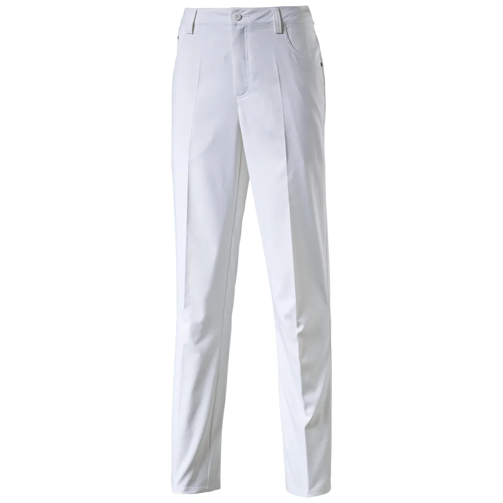 PUMA 6 POCKET PANT in WHITE