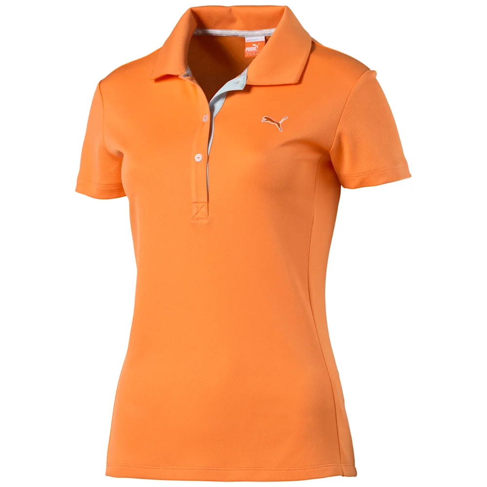 PUMA W TECH POLO NECTARINE in Standard