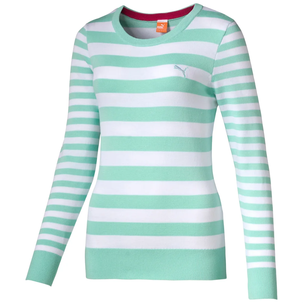 PUMA W NOVELTY SWEATER CABBAGE-WHIT in Standard