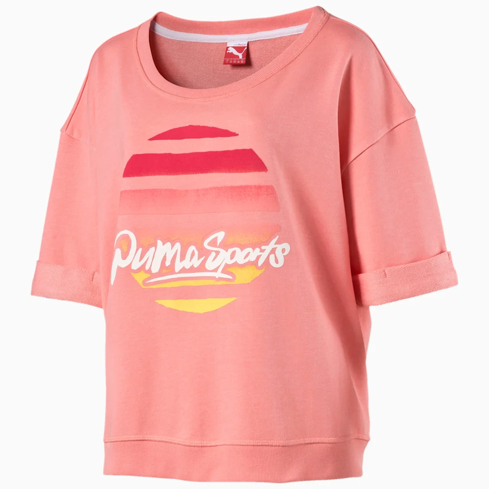PUMA VARSITY SHORT SLEEVE SWEAT SAL in Standard