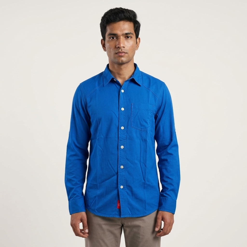 PUMA SHIRT 1 STRONG in BLUE