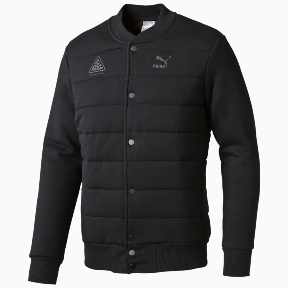 PUMA PADDED BOMBER in BLACK