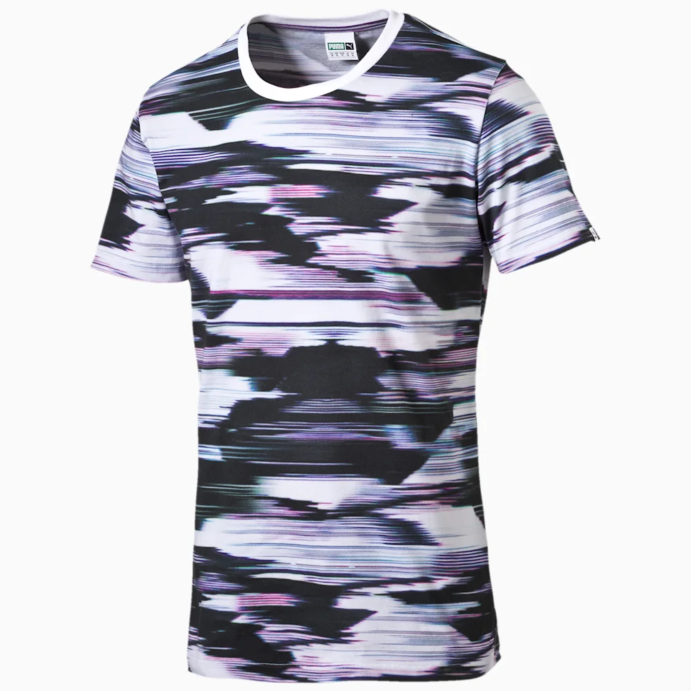 PUMA AOP TEE in WHITE