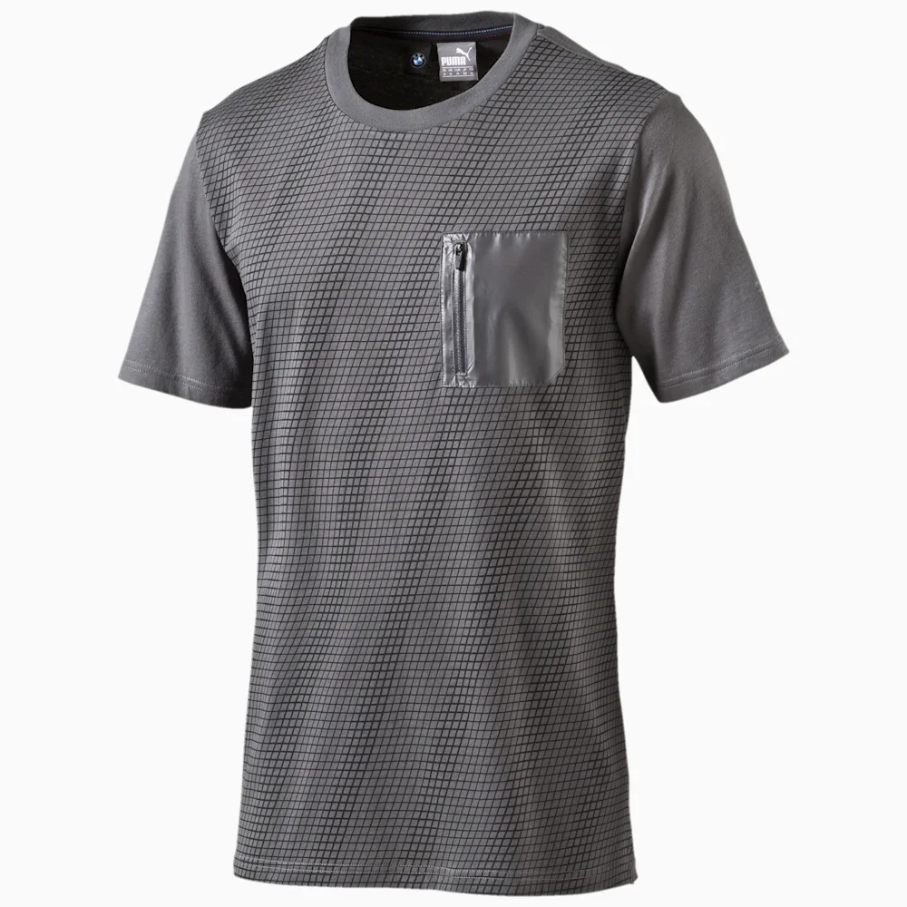 PUMA BMW M STATEMENT TEE DARK SHADO in Standard
