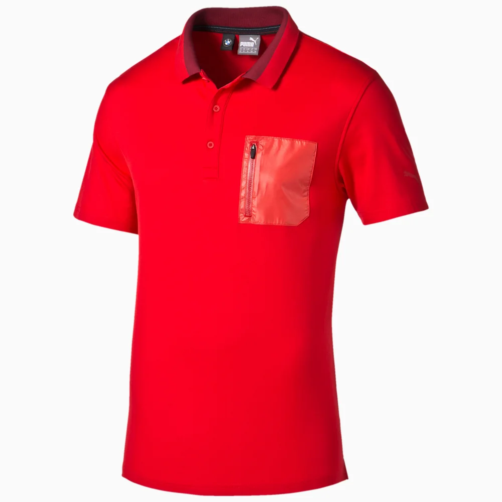PUMA BMW M POLO HIGH RISK in RED