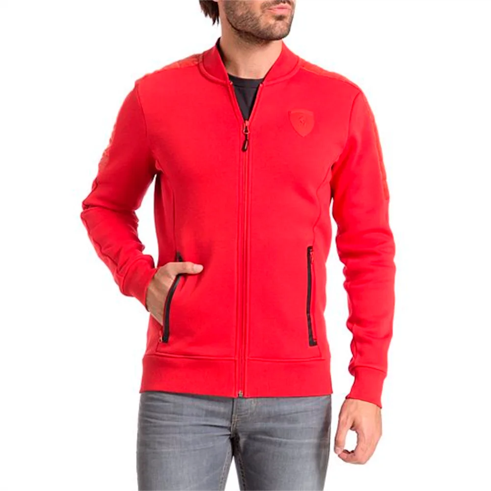 PUMA FERRARI SWEAT JACKET ROSSO COR in Standard