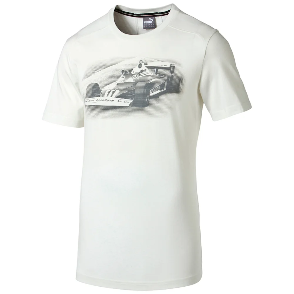 PUMA FERRARI GRAPHIC TEE MYSTIC BLU in Standard