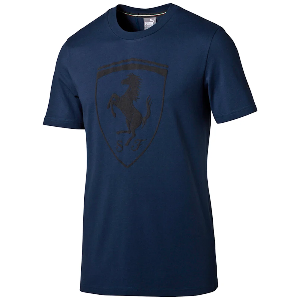 PUMA FERRARI BIG SHIELD TEE DRESS B in Standard